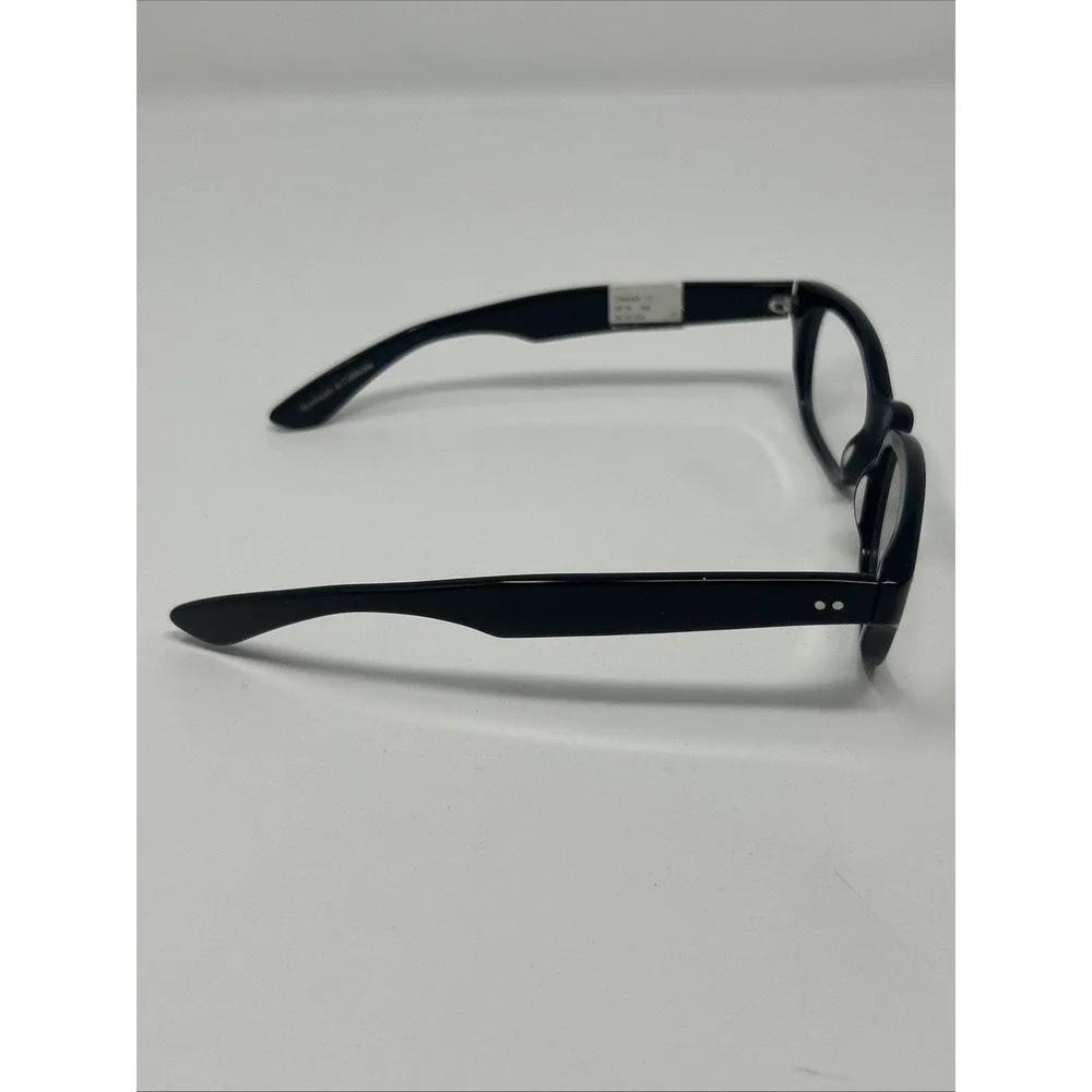 NWT Norman Childs VINTAGE 11 Eyeglasses 50-18-140 BK Adult Black Frames